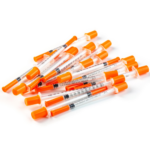 1ml Fixed Syringe with Orange Cap